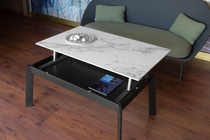 Table basse effet marbre TORI