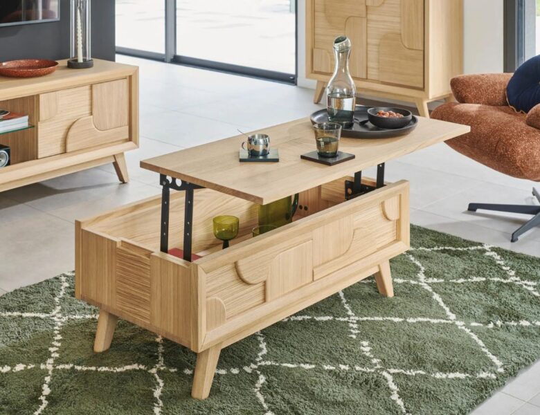 Quelle table basse associer à un canapé d’angle ?