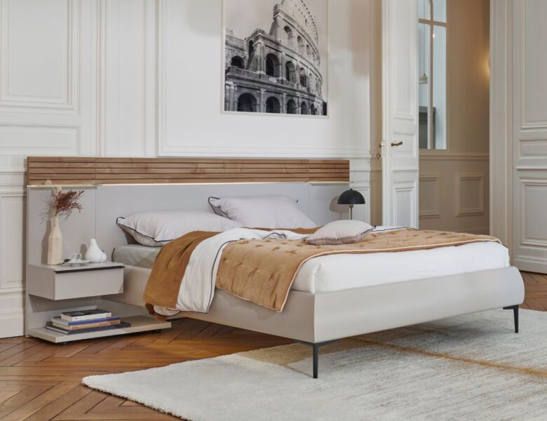 Le lit avec chevets, solution idéale pour l’aménagement de votre chambre