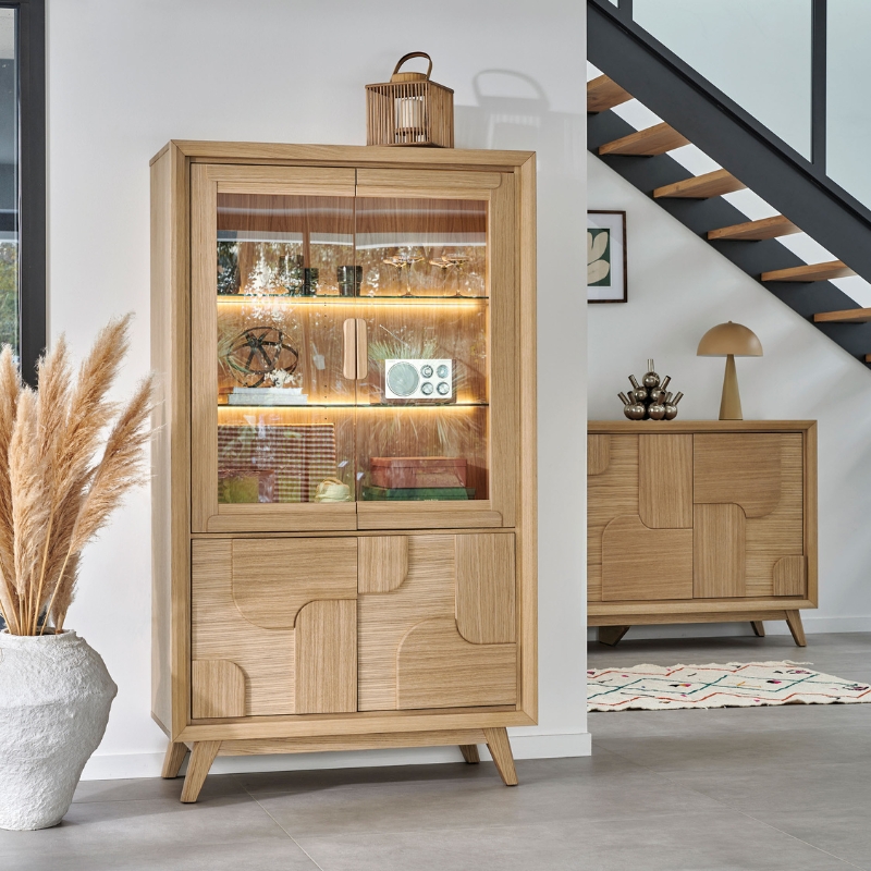 Meuble vitrine RIVAGE