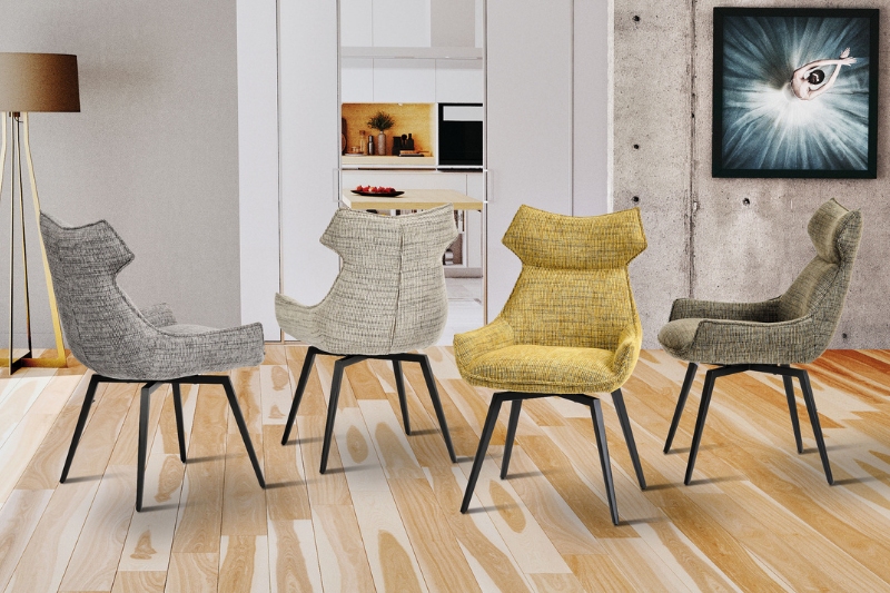 Chaise YISIS fixe ou pivotante Gallery Tendances