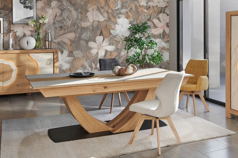 Table céramique extensible MINERALE Gallery Tendances