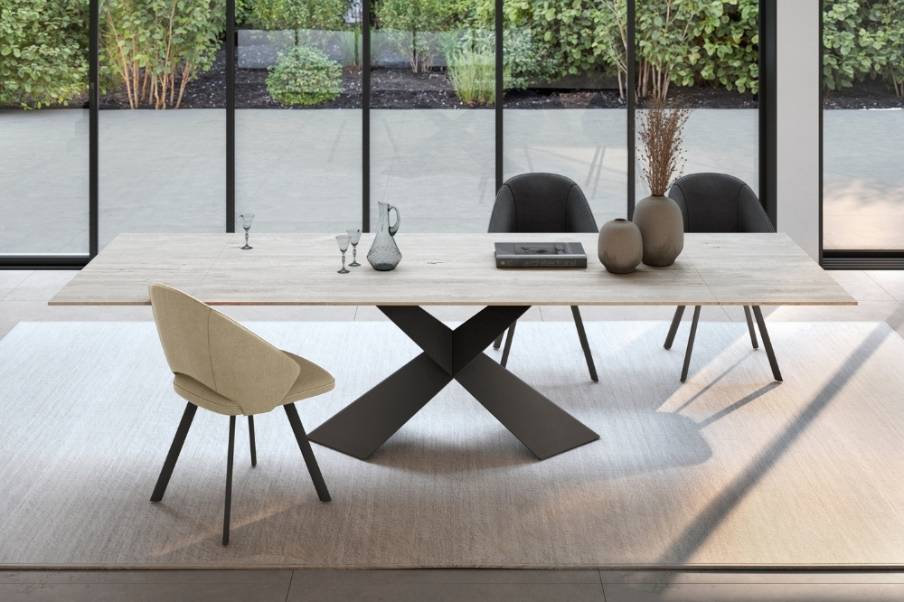 Table repas céramique extensible CANOPEE Gallery Tendances